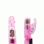 Вибратор с стимулятором клитора и функцией ротации BAILE - TRAVEL PARTNER Rabbit, 3 rotation functions 3 vibration functions, BW-037030