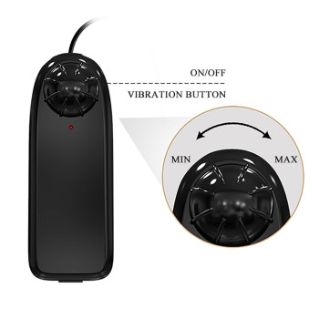 Вібратор на присоску BAILE - Beautiful Catoblepas Vibration 8.1", BW-008106ZR