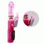 Вібратор із стимулятором клітора та функцією ротації BAILE - Pleasurizer Legend toyz, 8 vibration functions 8 rotation functions, BW-043005