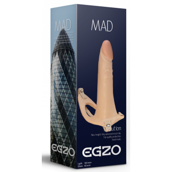 Фаллопротез поясний EGZO MAD FH11 ( 18 см х 4 см )