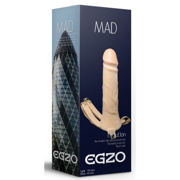 Фаллопротез поясний EGZO MAD FH13 ( 19,5 см х 4,5 см )