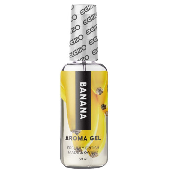 Оральний гель-лубрикант EGZO AROMA GEL - Banana, 50 мл