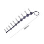 Анальні намиста Jelly Anal Beads Purple, SKN-ANL033 Purple