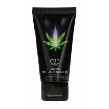 Стимулюючий крем для чоловіків Shots-CBD Cannabis Masturbation Cream For him, 50 ml