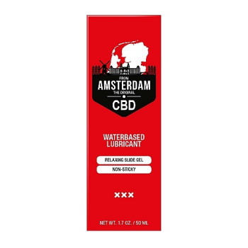 Вагінальний лубрикант Original CBD from Amsterdam-Waterbased Lubricant, 50 ml