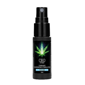 Духи з феромонами для чоловіків Shots-CBD Cannabis Pheromone Stimulator For him , 15 ml