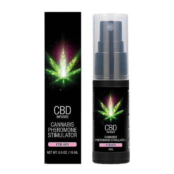 Духи з феромонами для жінок Shots-CBD Cannabis Pheromone Stimulator For Her , 15 ml