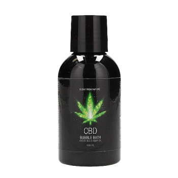 Набор для ванны и душа CBD Luxe Travel set - GREEN TEA & HEMP OIL ( 4 предмета )