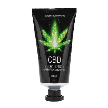 Набор для ванны и душа CBD Luxe Gift set - GREEN TEA & HEMP OIL ( 4 предмета )