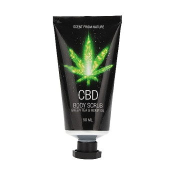 Набор для ванны и душа CBD Luxe Gift set - GREEN TEA & HEMP OIL ( 4 предмета )