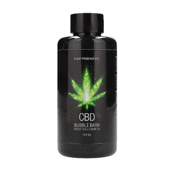 Набор для ванны и душа CBD Luxe Gift set - GREEN TEA & HEMP OIL ( 4 предмета )