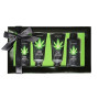 Набор для ванны и душа CBD Luxe Gift set - GREEN TEA & HEMP OIL ( 4 предмета )