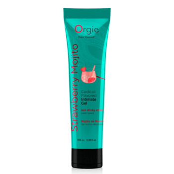 Оральний лубрикант Orgie Cocktail Flavored Intimate Gel - Strawberry Mojito, 100 ml