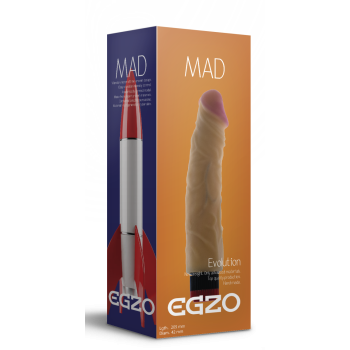 Вибратор EGZO Ciberskin VNS004 ( 20,5 см х 4,2 см )