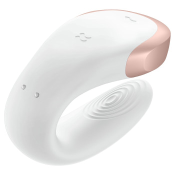 Смарт-вібратор для пар Satisfyer Double Love (White)