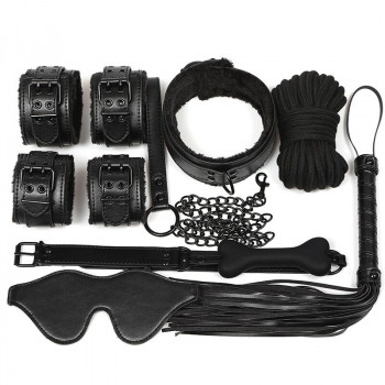 Набор для BDSM 7в1 LY1003 Black