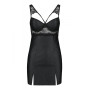 Бебі-дол з еко-шкіри та мережива Loona Chemise black XXL/XXXL - Passion