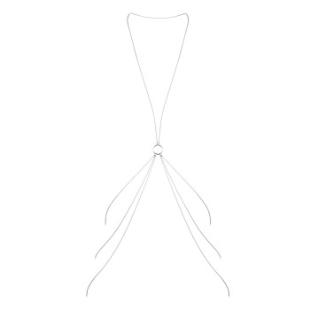 Ланцюжок для тіла Bijoux Indiscrets Magnifique 8 Body Chain — Silver