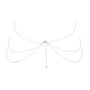 Цепочка для тела Bijoux Indiscrets Magnifique 8 Body Chain — Silver