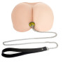 Металлическая анальная пробка Art of Sex Metal Anal Plug with Leash size M с поводком