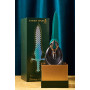 Изысканный вибратор Knight Jenay FLOWERS & SWORD, маска, лента и лубрикант в комплекте