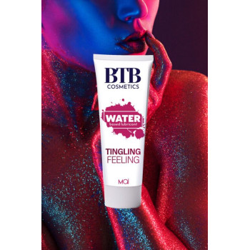 Смазка на водной основе с эффектом вибрации BTB EFECTO TINGLING (100 мл)