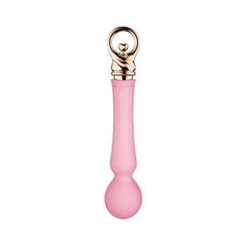Вібромасажер із підігрівом Zalo Sweet Magic - Confidence Wand Fairy Pink