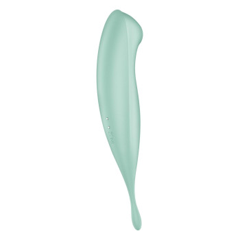 Смарт-вібратор для клітора з вакуумною стимуляцією Satisfyer Twirling Pro+ Mint