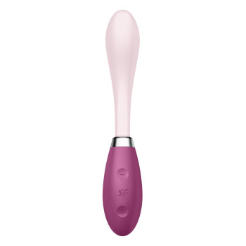 Вібратор Satisfyer G-Spot Flex 3 Red, гнучкий стовбур із фіксацією положення