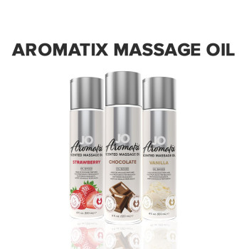 Натуральна масажна олія System JO Aromatix — Massage Oil — Chocolate 120 мл
