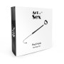 Анальный крюк с ошейником из натуральной кожи Art of Sex - Anal hook, Черный