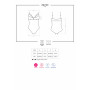 Кружевное боди с доступом 818-TED-1 teddy S/M, черное