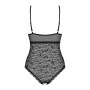Кружевное боди с доступом 818-TED-1 teddy L/XL, черное