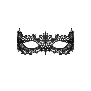 Кружевная маска Obsessive A701 mask, единый размер, черная