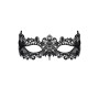 Кружевная маска Obsessive A701 mask, единый размер, черная