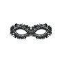 Кружевная маска Obsessive A710 mask, единый размер, черная