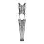 Бодистокинг Obsessive Bodystocking F237 XL/XXL, растительное плетение, имитация чулок