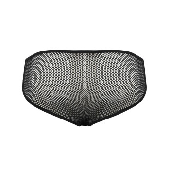 Мужские трусы со шнуровкой Passion 035 Slip Richard XXL/XXXL Black, экокожа, сетка