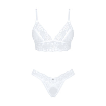 Еротичний комплект Obsessive Heavenlly 2-pcs set XS/S, бюстгальтер і танга