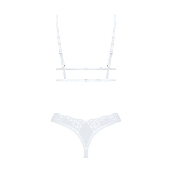 Еротичний комплект Obsessive Heavenlly 2-pcs set XL/2XL, бюстгальтер і танга