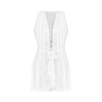 Напівпрозорий пеньюар Obsessive Heavenlly peignoir XS/S