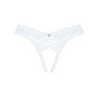 Мереживні танга Obsessive Heavenlly crotchless thong XL/2XL, з доступом