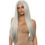 Парик Leg Avenue 33″ Long straight center part wig Grey