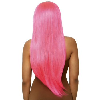 Парик Leg Avenue 33″ Long straight center part wig neon pink