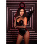Крила чорного ангела Leg Avenue Angel Accessory Kit Black, крила, німб