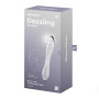 Стеклянный дилдо Satisfyer Dazzling Crystal 1 (Transparent)