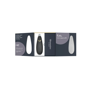 Вакуумний кліторальний стимулятор Womanizer Premium 2 - Black, функції Autopilot та Smart Silence