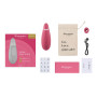 Вакуумний кліторальний стимулятор Womanizer Premium 2 - Raspberry, функції Autopilot та Smart Silenc