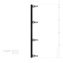 Фиксатор для рук и ног Bedroom Fantasies Spreader Bar Lightweight Restraint Bar - Black