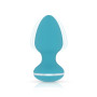 Анальная вибропробка Cala Azul - Blanca Vibrating anal plug
